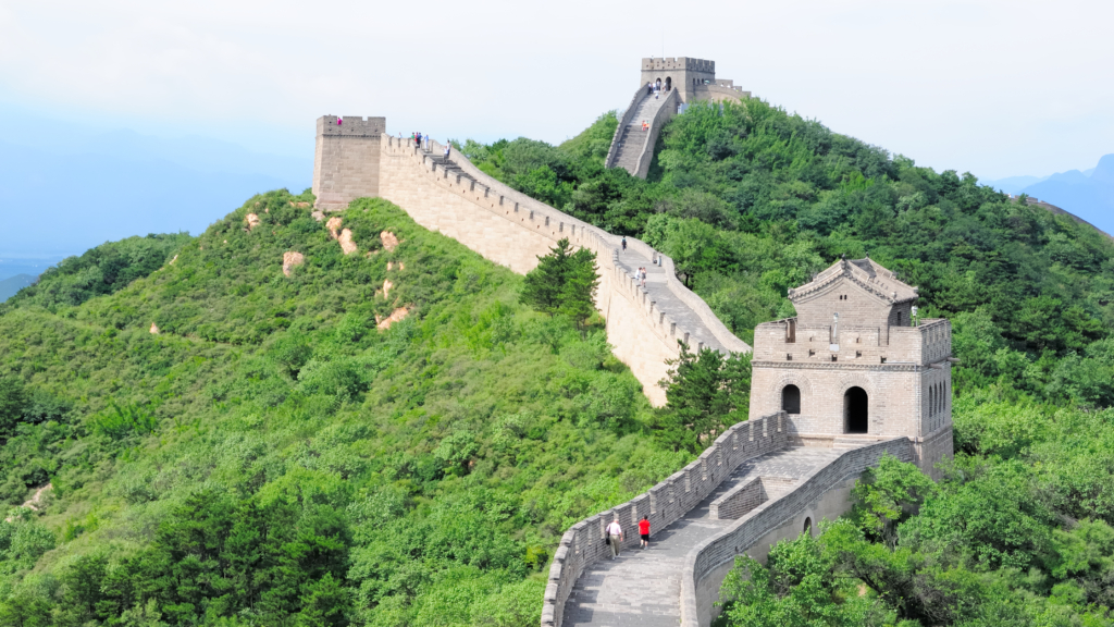 The-Chinese-great-wall-at-